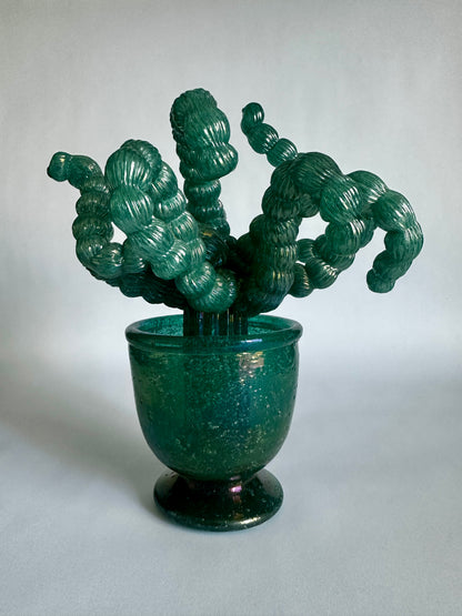 Cactus in vetro di Murano Napoleone Martinuzzi Venini