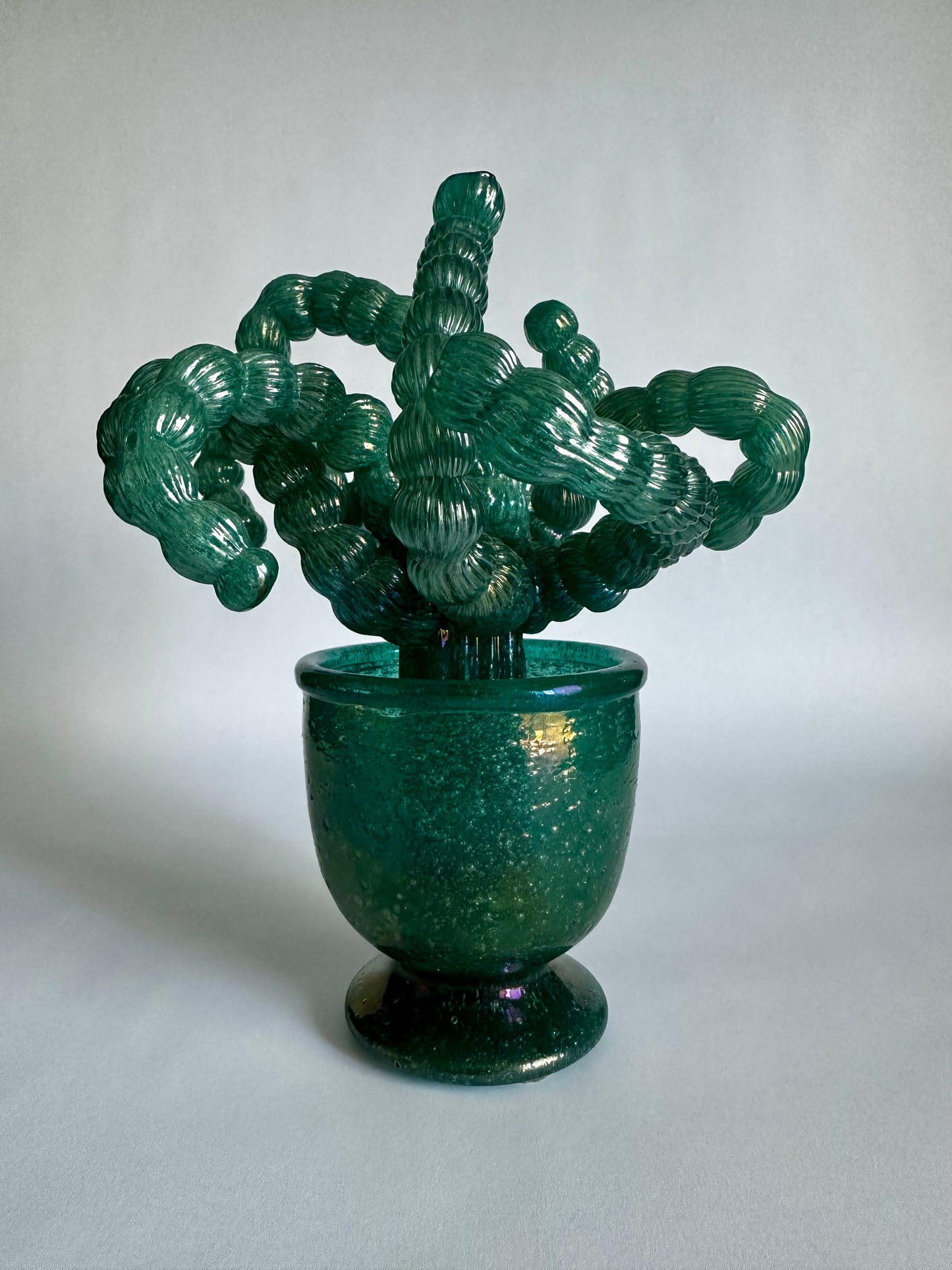 Cactus in vetro di Murano Napoleone Martinuzzi Venini