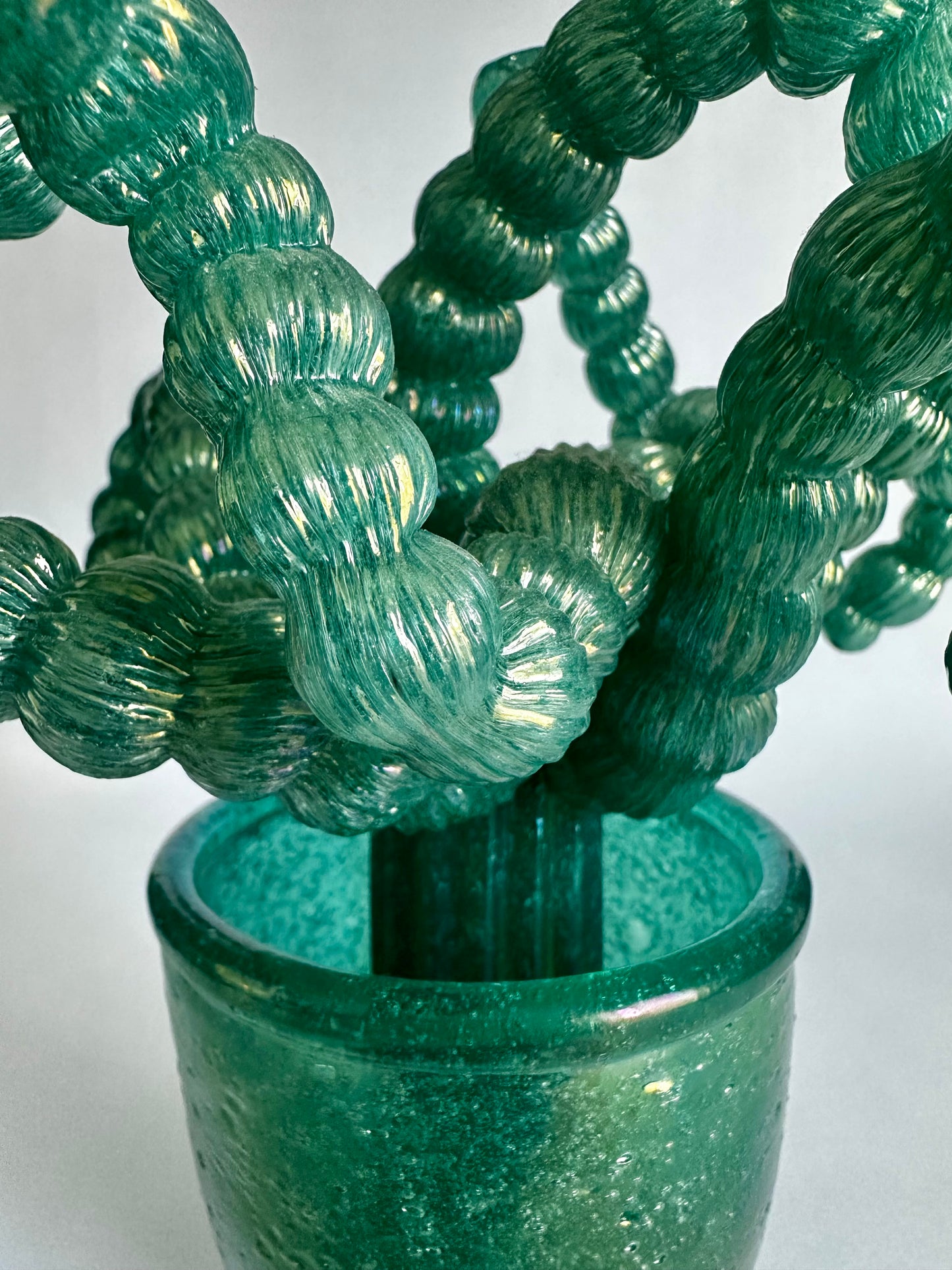 Cactus in vetro di Murano Napoleone Martinuzzi Venini